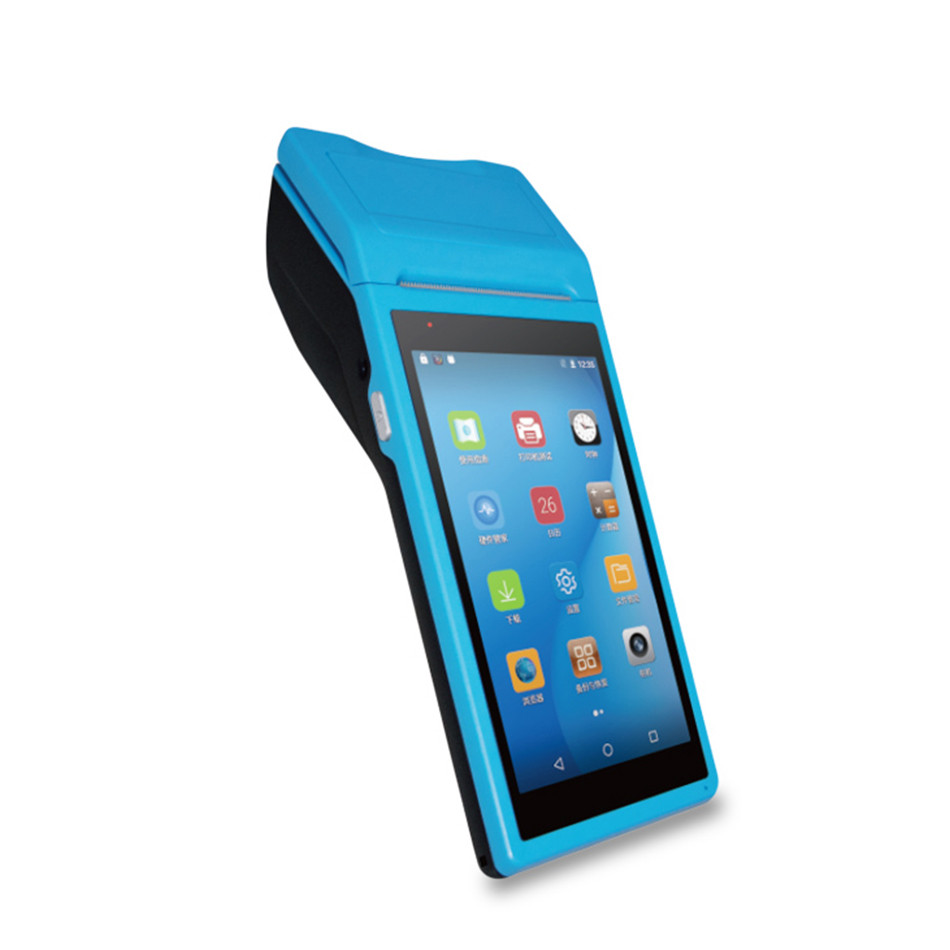 New product Handheld PDA Android Portable Mobile Data pda with built-in printer Terminal printers & scanners pos terminal