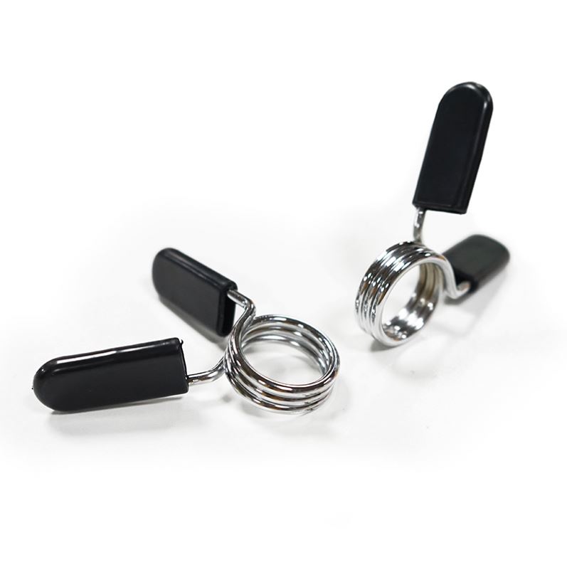 Hot Selling Powerlifting Weightlifting Plastic Lock Jaw Barbell Collar barbell clamps Barbell Clips