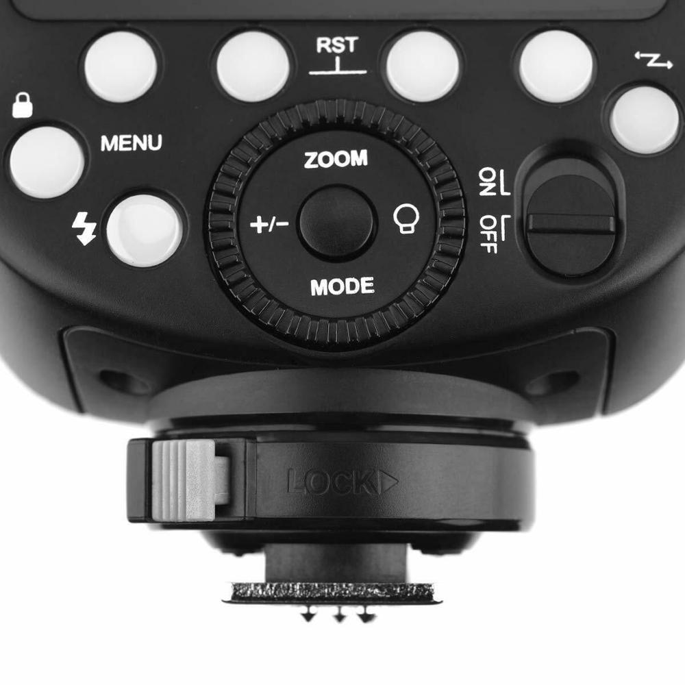 Фотографическое освещение Godox V1-F 2,4G TTL 1/8000s HSS круглая батарея Speedlite Flash для Fujifilm