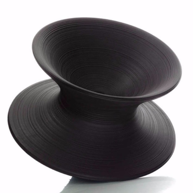 Contemporary modern design outdoor furniture use plastic Public Area rotating easy chair