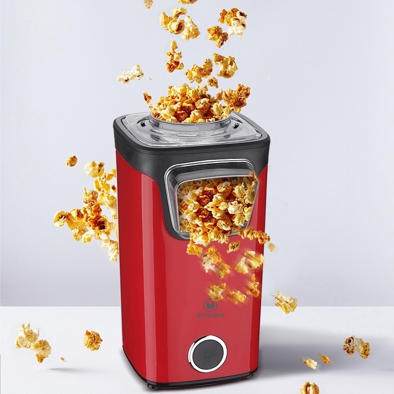 OEM/ ODM 1100W Red Household Popcorn Maker Poppin Machine Machine A Popcorn for Sale