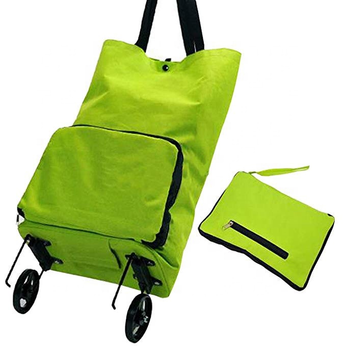 Складная сумка для покупок, корзина, складные колеса Rolling Wheeled Shopping Cart