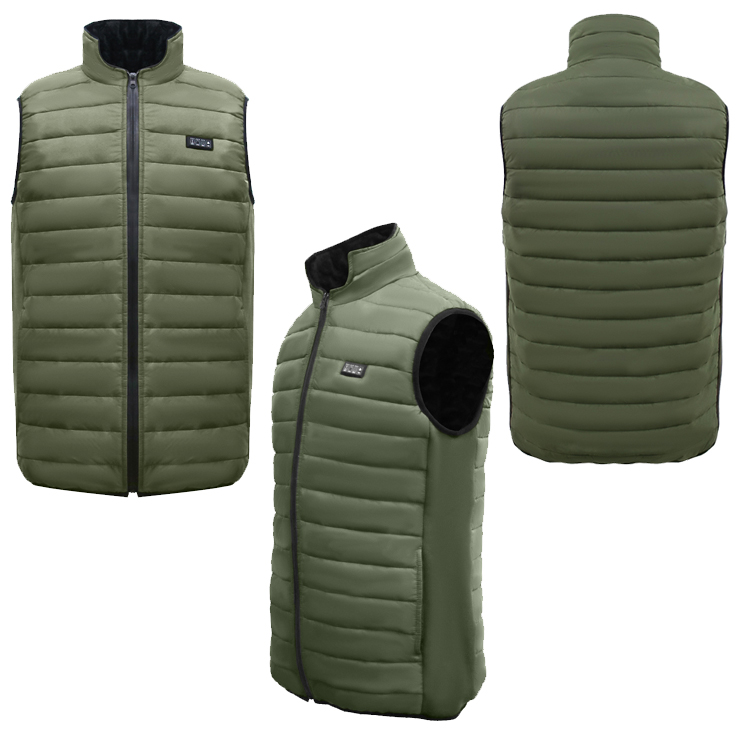 Heated Vest for Men USB Charging Heated Jacket Washable Electric Heating Coat Women Outdoor Motorcycle Riding Hunting