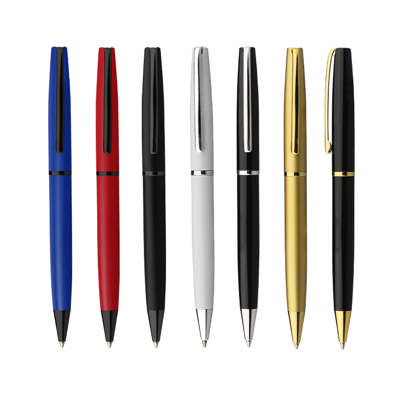 Лидер продаж промо-черный матовый металлический корпус pen хорошо перо