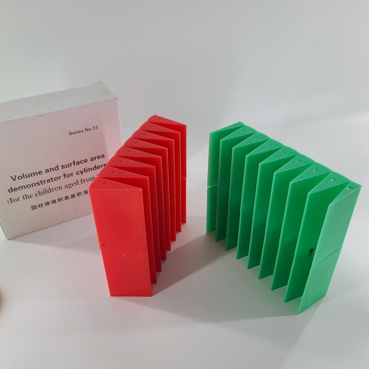 Mathematics teaching aids geometry cylinder volume surface area demonstrator