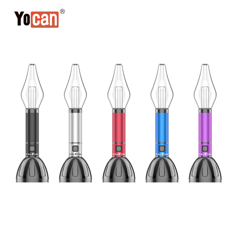 2021 Новый портативный Yocan vape ручка наборы Тысячелетнего Сокола, 6 в 1 воск испаритель