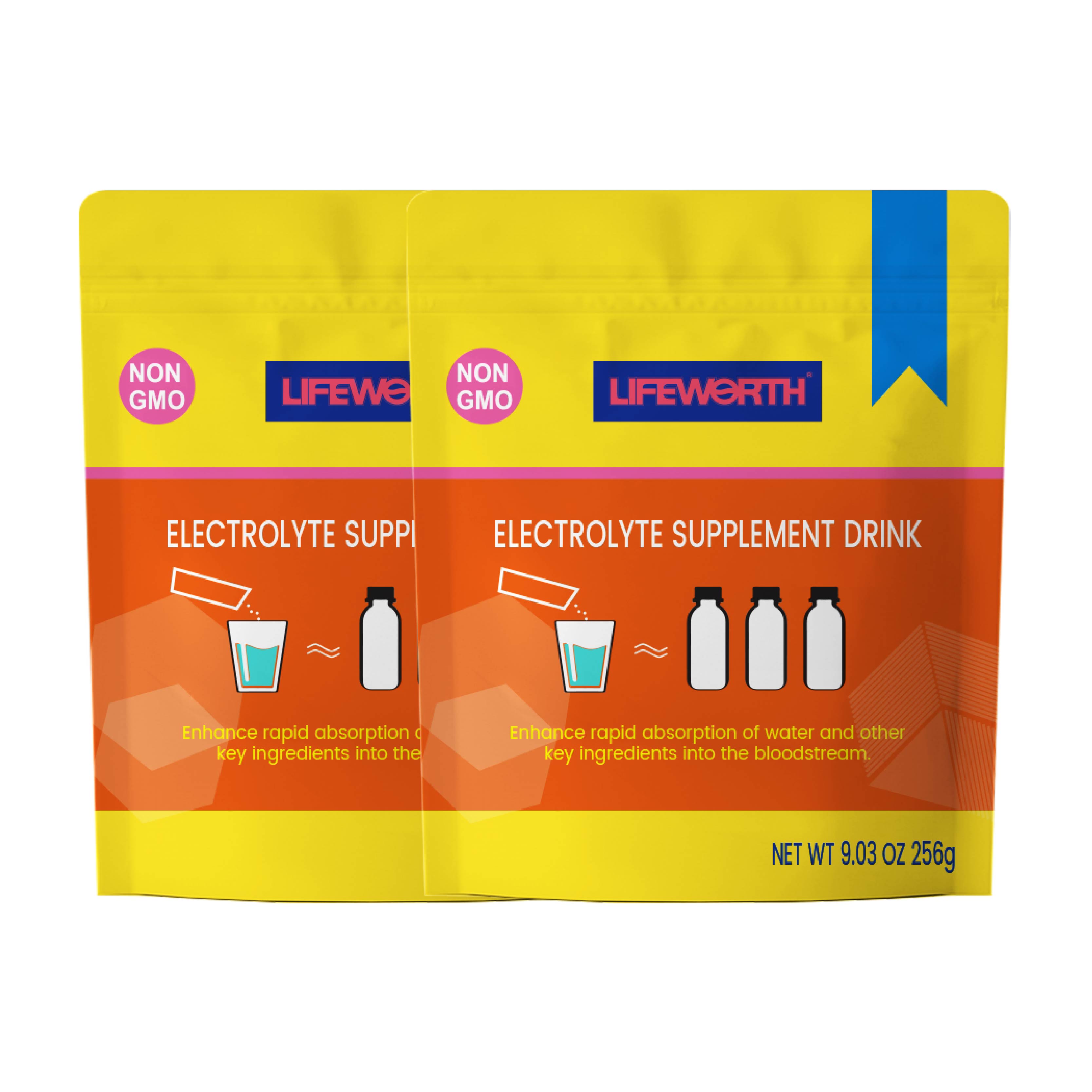Lifeworth OEM Wholesale Electrolyte Drink Water Supplement Drink Pre Workout