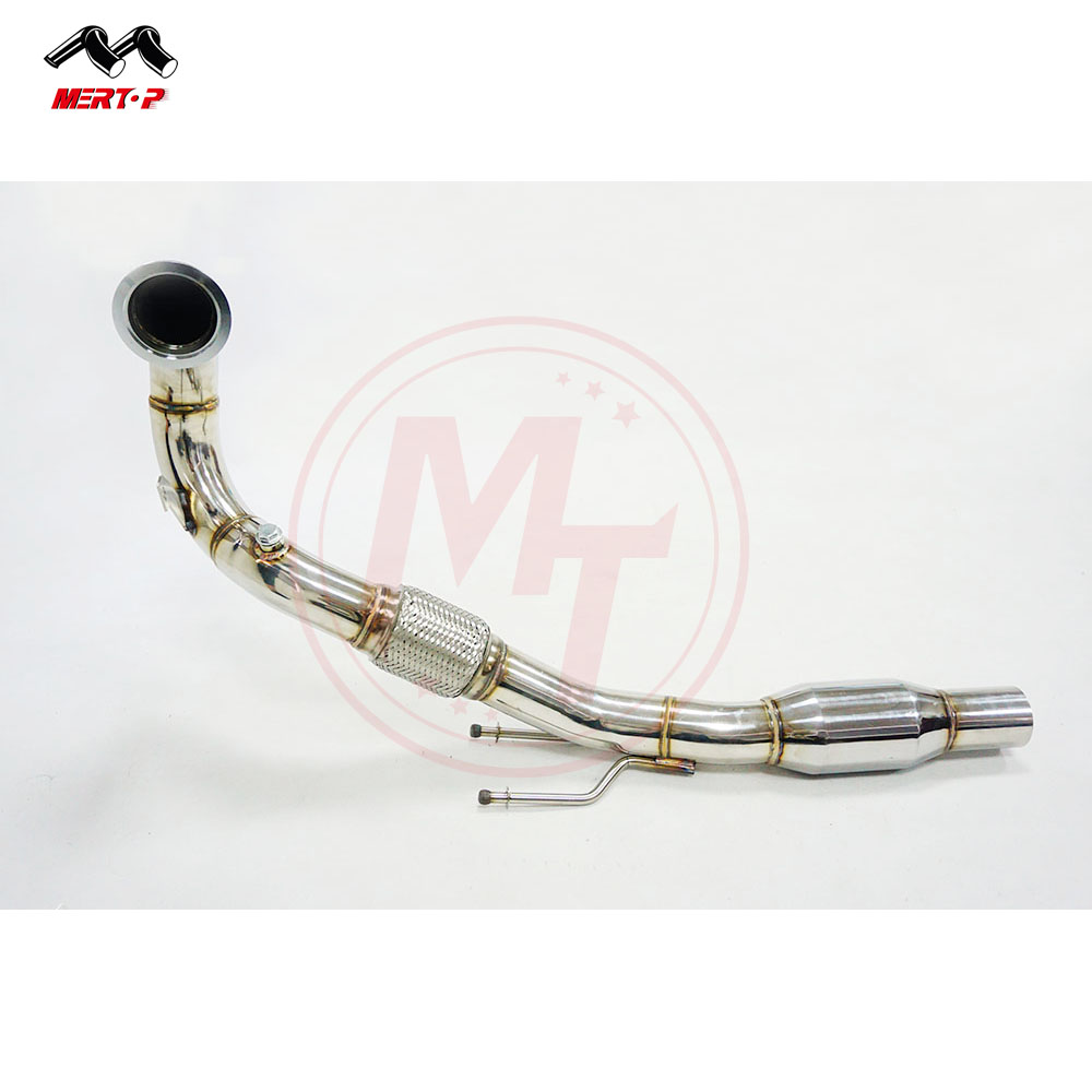 Выпускная труба Mertop Racing Catted для Golf MK7 G * T * I Seat Leon Cupra 5F/Skoda RS 5E MQB EA888 1,8 T/2,0 T 2014 +