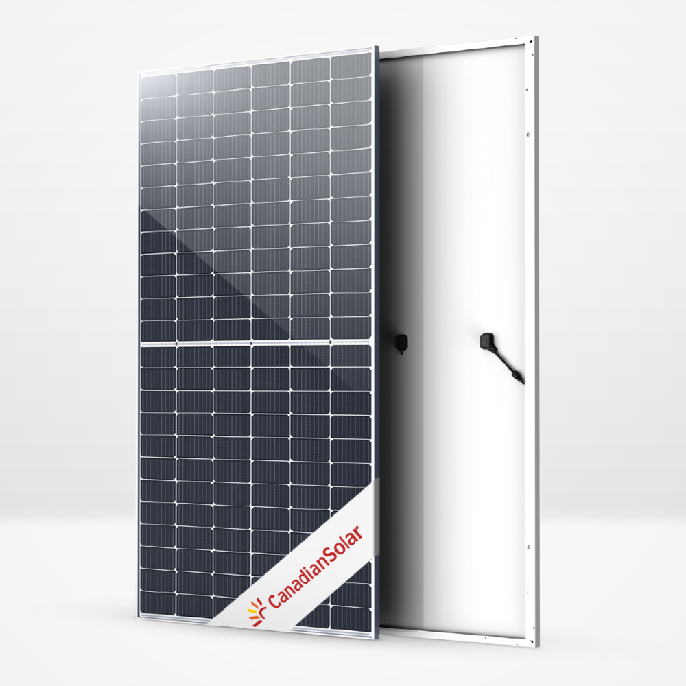 Bifacial солнечная панель Canadian Perc солнечная панель 400 Вт 420 Вт 430 Вт 440 Вт 450 Вт 500 Вт 660 Вт моно 144 ячейки 9BB