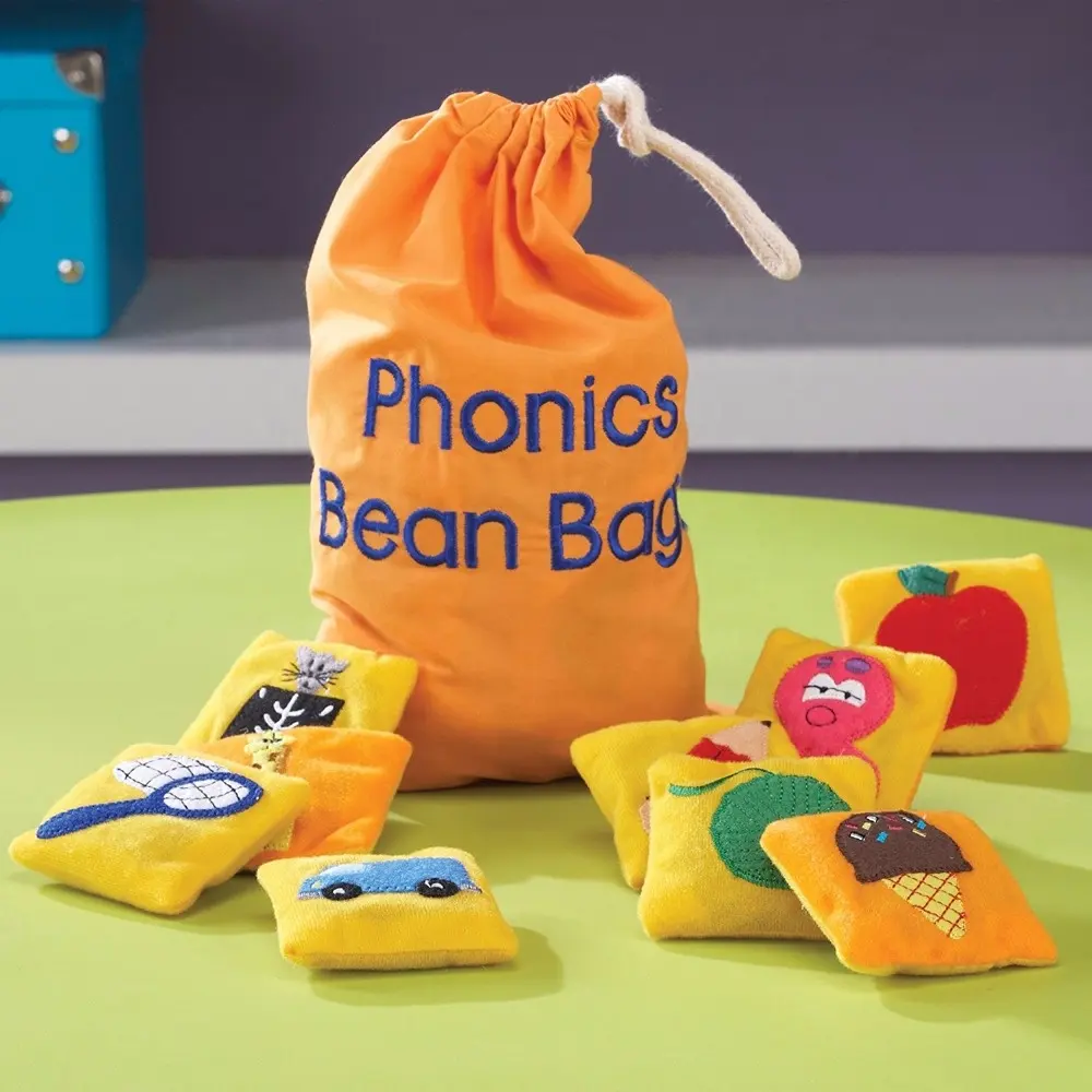 Polyester Children Animals Phonics Beanbags