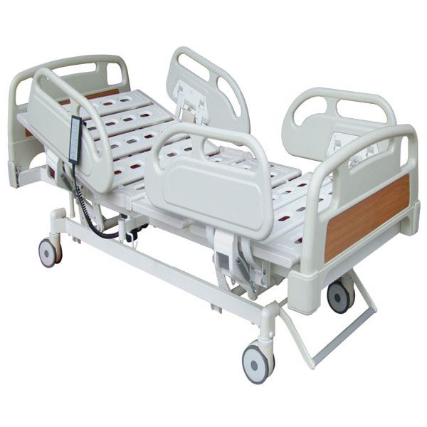 Three Functions ICU Electric Hospital Bed Luxury Equipment Hospital Patient Bed Multi-function Medical Bed