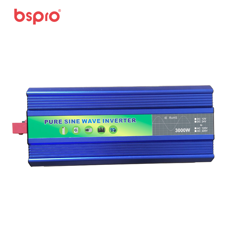 Bspro Горячая продажа dc ac hybrid off grid 3000w Чистая Синусоидальная волна PWM промышленная Солнечная насосная система Инвертор