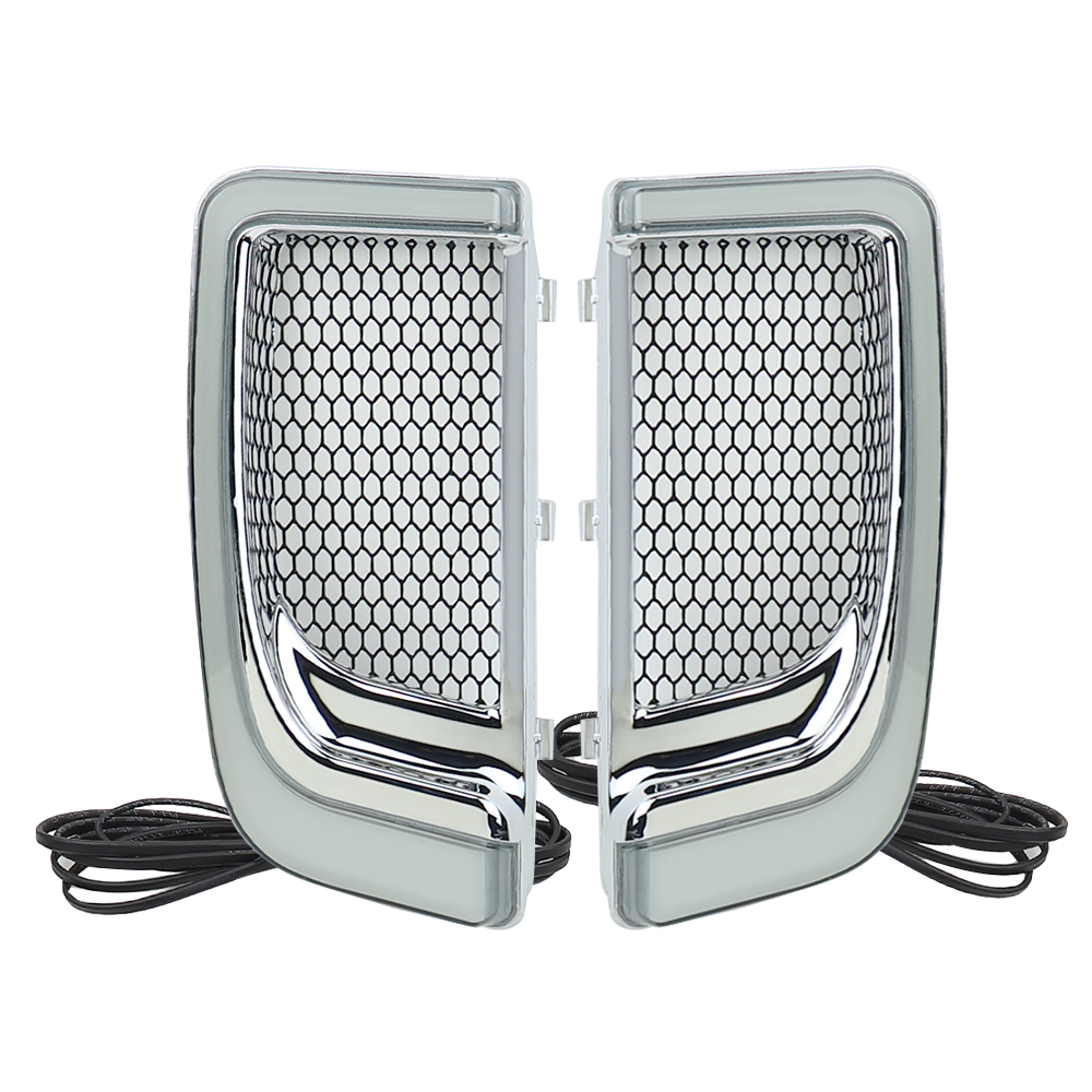 Newest Fairing Grill LED Lighting For Road Glide Street Glide Electra Glide Ultra Limited 2014-2020