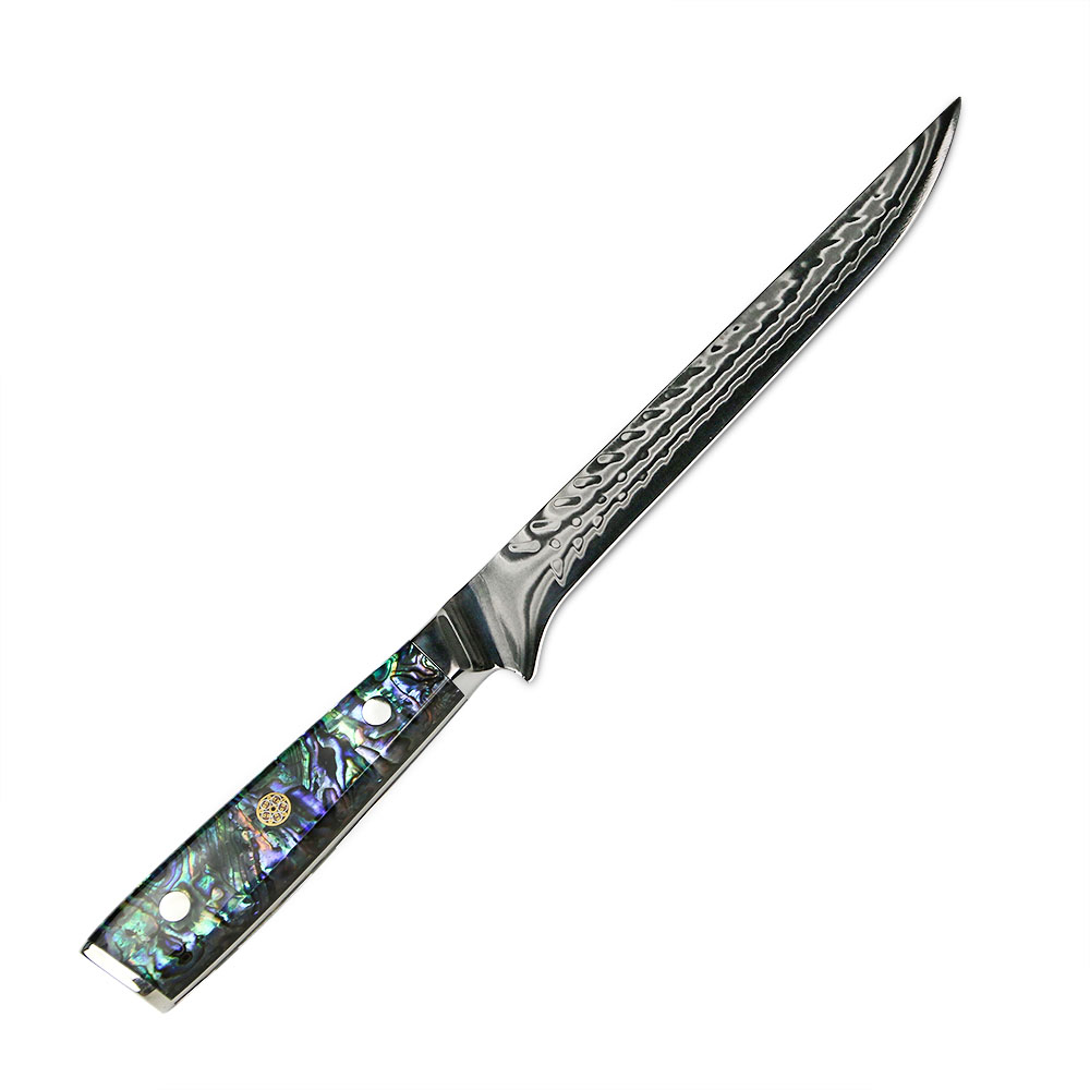 High Quality Custom Japanese damascus flexible fish fillet knife