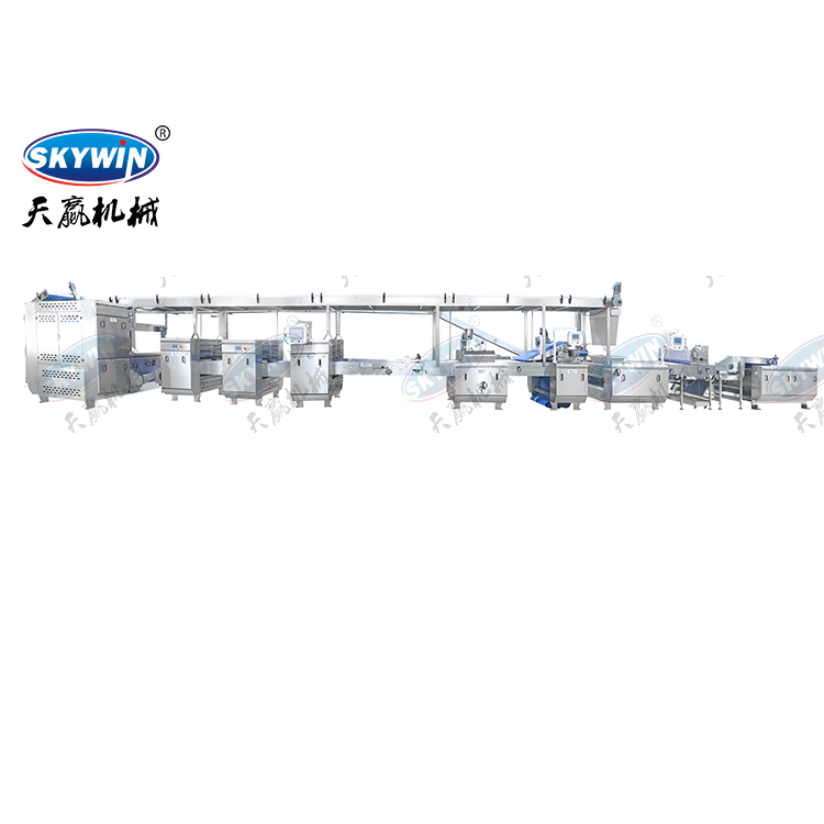 Full Automatic Biscuit Production Line Hard Soft Biscuit Machine Finger Biscuit Making Machine