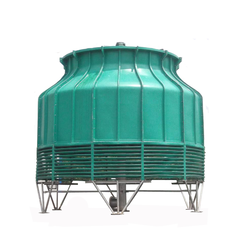 Low Noise No Water Leakage Industrial Round Frp Cooling Tower