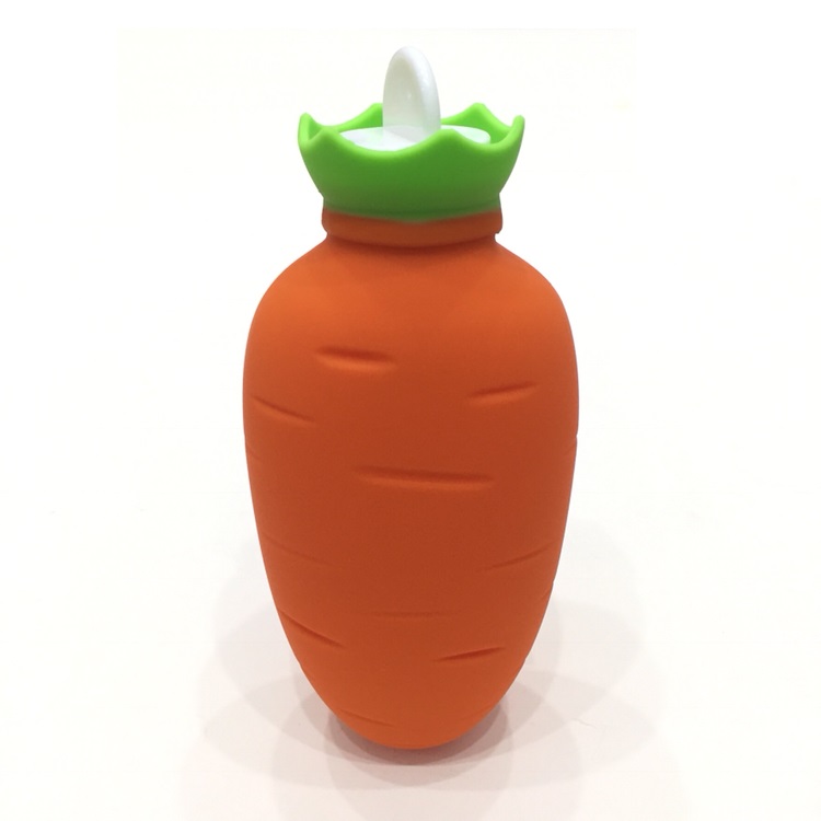 Microwave Heating Face Silicone Hot Water Bottle Bag with Cover Hot & Cold Therapies Birthday Christmas Gifts Bottles