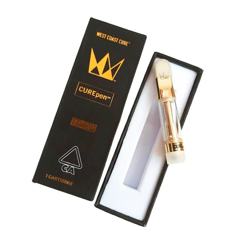 2021 West Coast curepen керамический Vape картридж лечения ручка 510 нить картриджей с тонером для лечения ручка картридж коробка