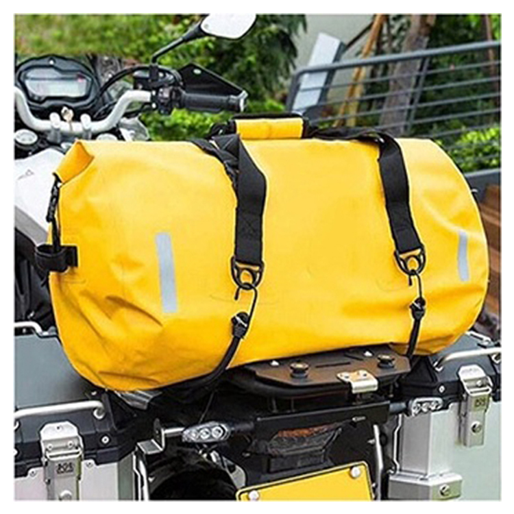 Custom 40L/80L прочный Рулон Топ Водонепроницаемый бак для мотоцикла вещевой задний мешок для мотоцикла сухое седло вещевой Хвост сумка для мотоцикла