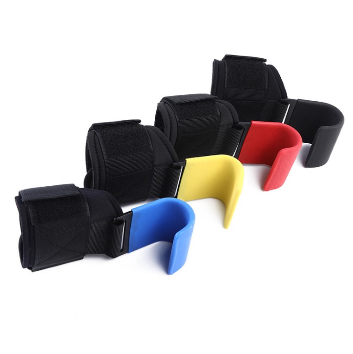 Heavy Duty PRO weight Lifting Hooks Powerlifting Hooks of 2 Premium Thick Padded Workout Hook