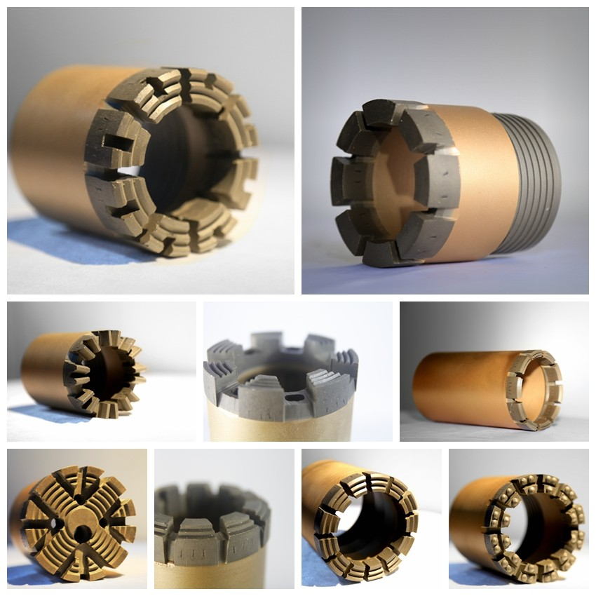 BQ/NQ/HQ/PQ series impregnated diamond bits/geological diamond drill bits