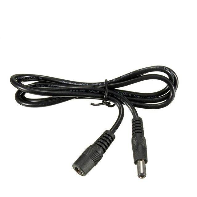 5525 5521 5,5*2,1 мм 5,5*2,5 мм Мужской Женский 12V 24V Удлинительный кабель питания постоянного тока для CCTV