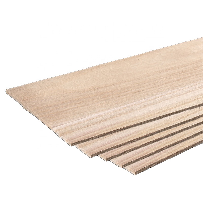 1mm 1.5mm to 10mm Paulownia Light Wood Sheet Board For Model Plane Ship Wooden Toy DIY