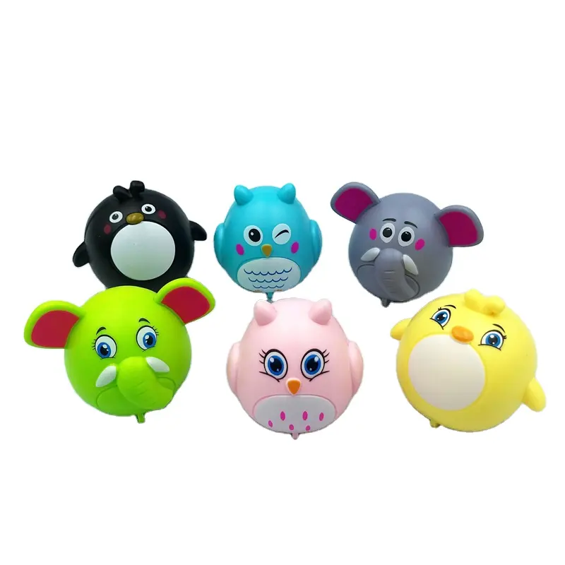 Wholesale Promotion Cute Animal Shaped Pull Back Car Toys For 70mm Vending Capsule