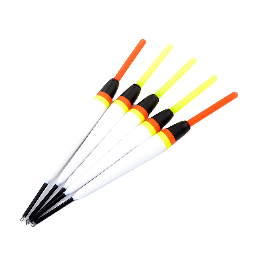FTK 5pcs Fishing Floats Set Buoy Bobber Fishing Light Stick Floats