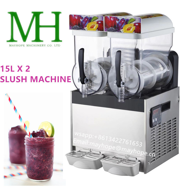 Mayhope Ресторан замороженная машина для напитков коммерческих слякоть машина Slushie машина