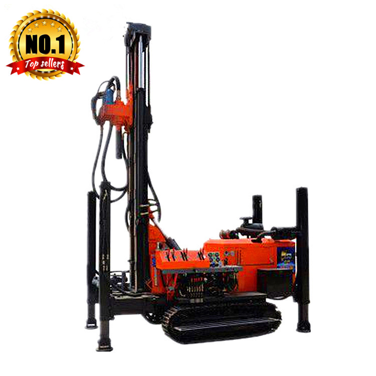 Small Water Well Drilling Machine Diesel Engine Drilling Rig