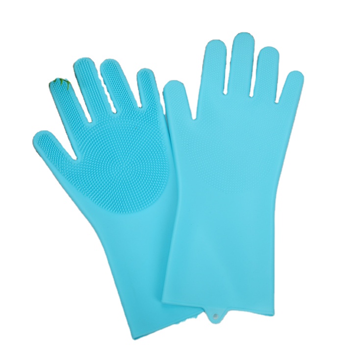 Amazon Top Selling Products High Quality Reusable Silicone Gloves Reusable Magic Washing Gloves Pair Magic Silicone Gloves