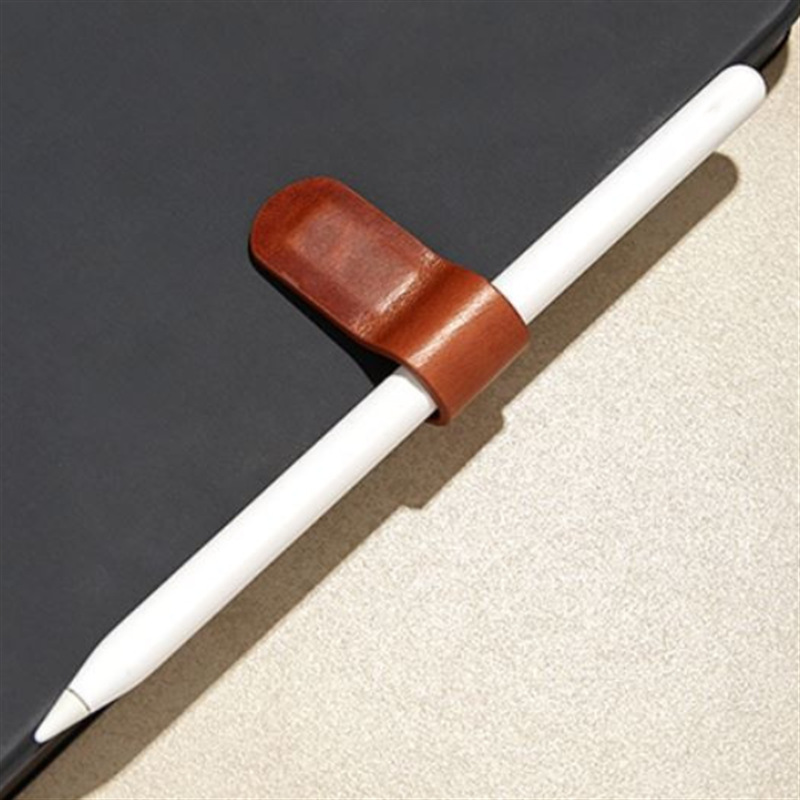High Quality Traveler Notebook Leather Pen Holder Loop With Bookmark