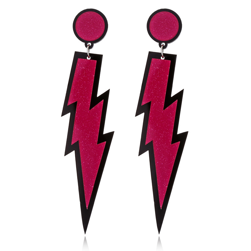 В стиле «панк» Творчество-это как горячие пирожки Lightning серьги-подвески