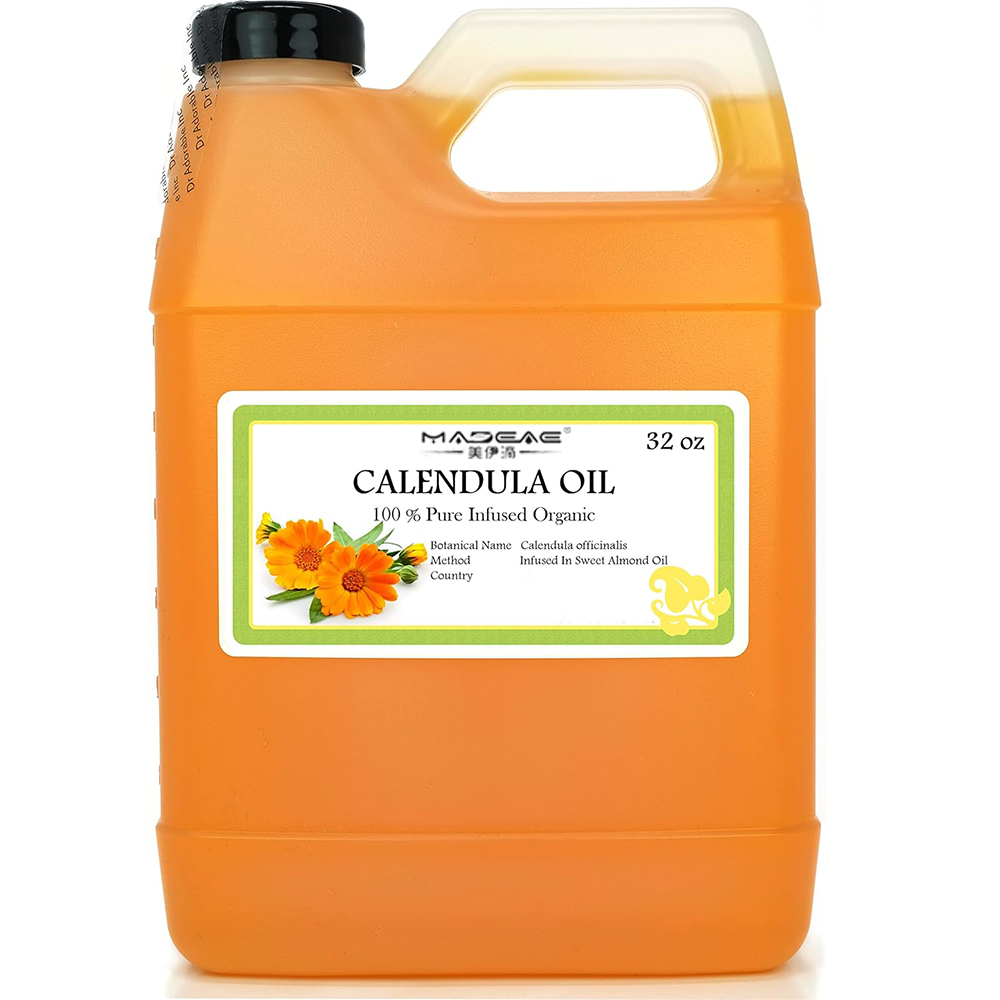 factory supply marigold oil price essential calendula oil wholesale price100% pure organic calendula oil