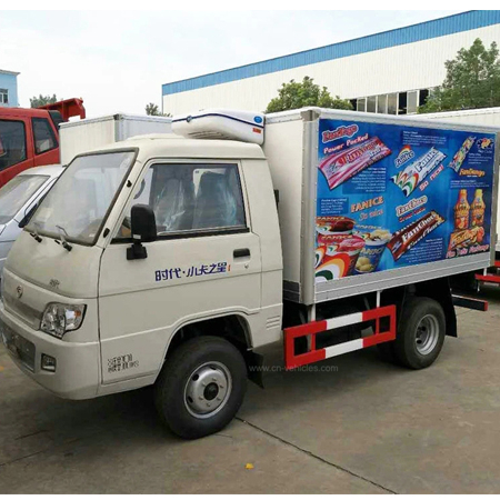 Forland Mini Freezer Truck Refrigerator Cooling Van Box for Frozen Chicken Ice Cream Meat Delivery