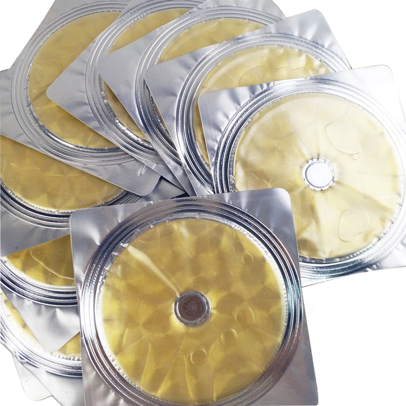 Best Effect Herbal Extract Chest Patch Pads 24K Gold Collagen Gel Breast Patch