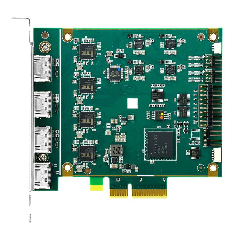 400N4 4-канальные входы HDMI pcie vmix вещание веб-вещание 10-битная видеокарта захвата
