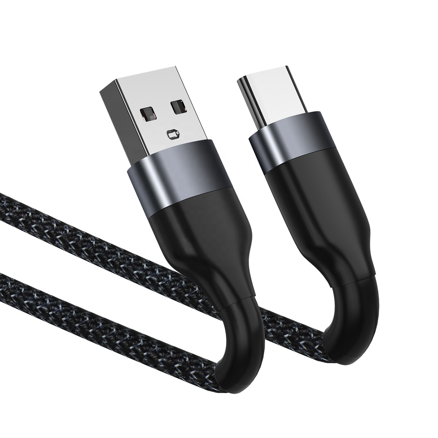Кабель Micro USB Type-C для быстрой зарядки и передачи данных, макс. 3 А