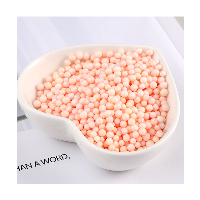 HUIHONG 9-10 G / Bag Pastel Orange 4-6 mm Polystyrene Styrofoam Foam Beads Foam balls for Slime Not Fade Color