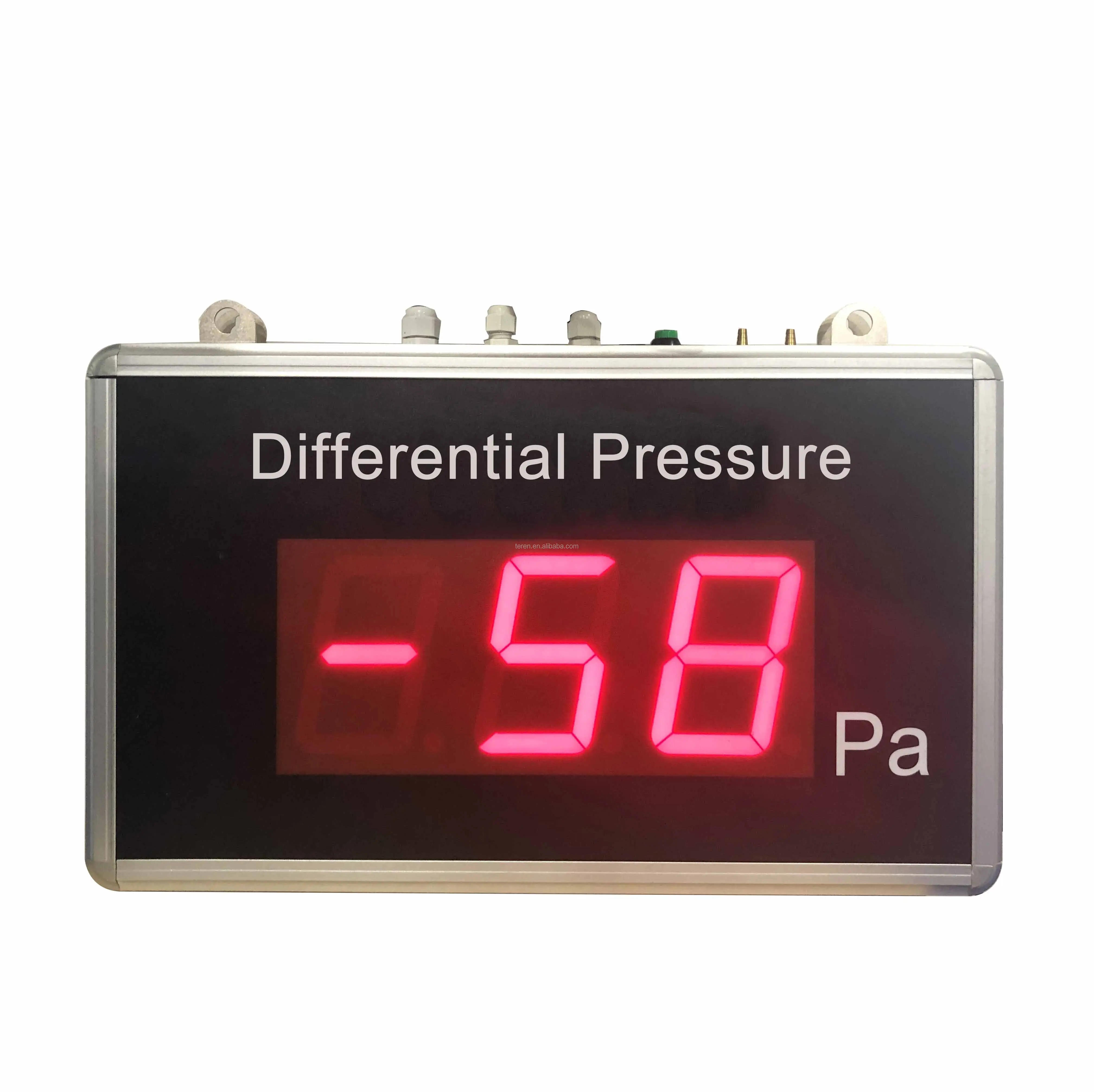 Large LED differential pressure display