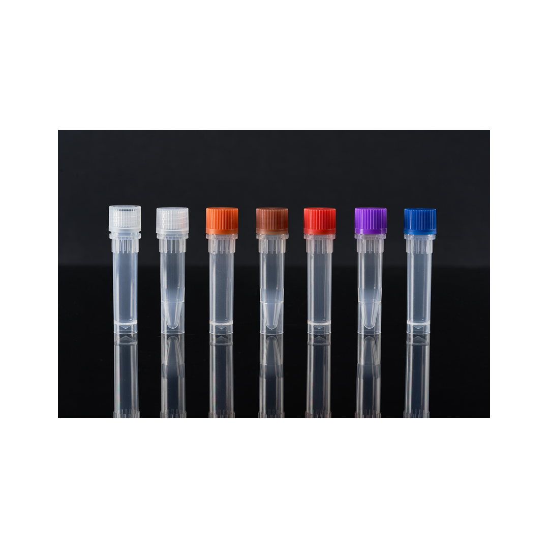 Free Standing Screw crapTube plastic 1.5ml Sample Collection Tube With lid