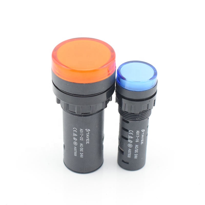 TAYEE Indicator Lights Signal Lamp AD17-22/16/DC24V/AC220/380V Indicator Lamp