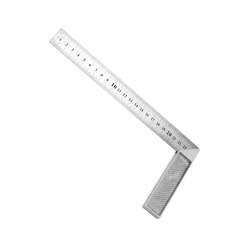 MeiKeLa Thicken Custom Right Angle Ruler Stainless Steel Combination Square Ruler L Type