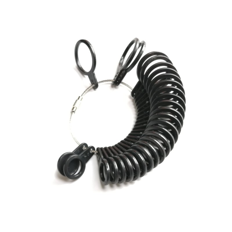 Ring Sizer Plastic Ring Gauge Measuring Finger Ring Sizer