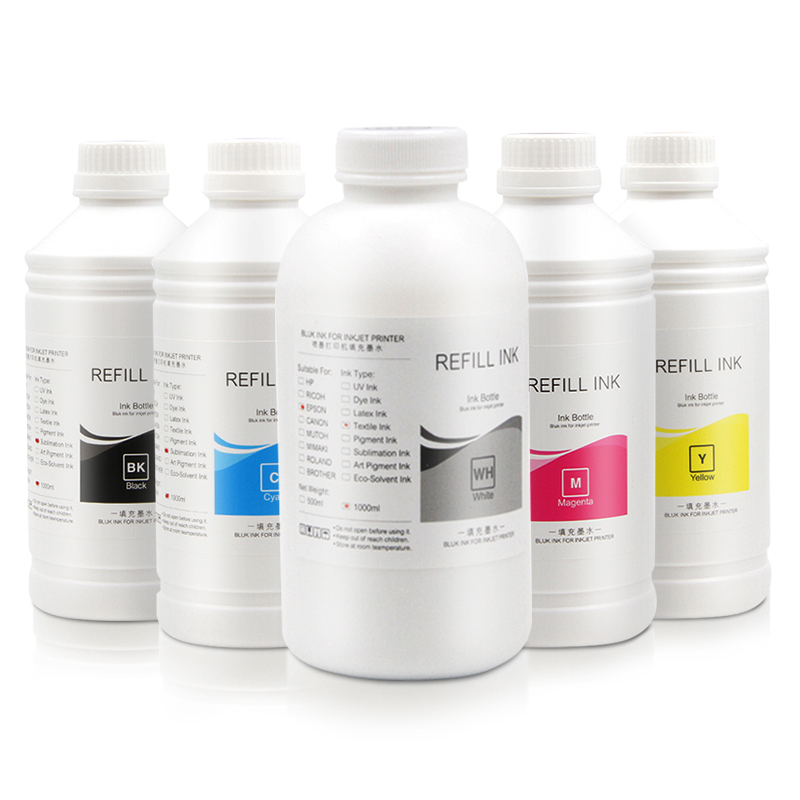 Supercolor 1000ML/Bottle Universal Textile Ink DTG Ink For EPSON surecolor F2000 7880 9880
