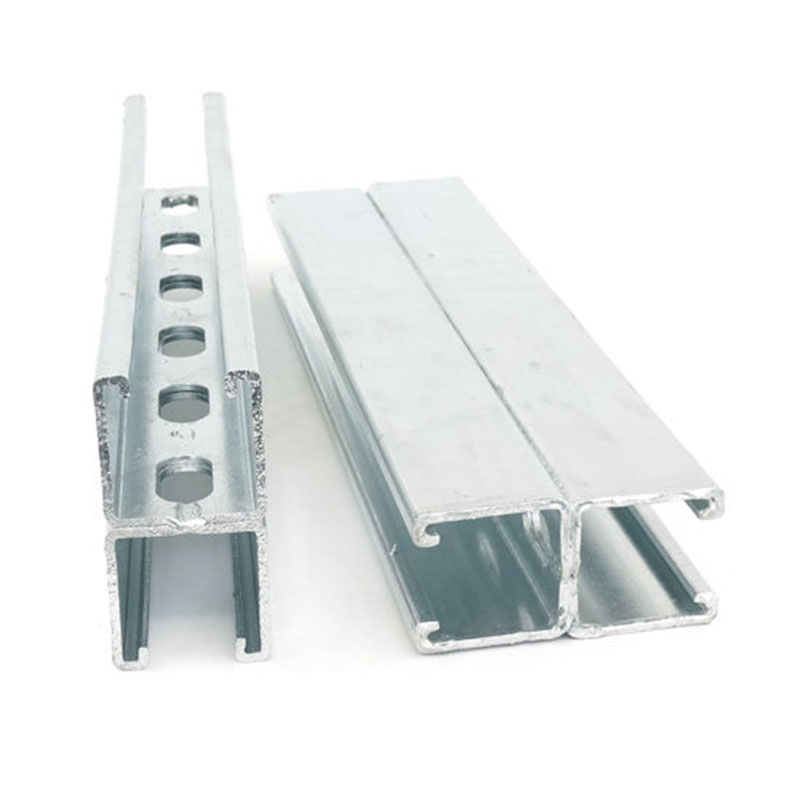 Распорные системы каналов толстые unistrut 21x41 41x21 21 мм порошковое покрытие c Канальные части металлические стальные c-образные гвоздики