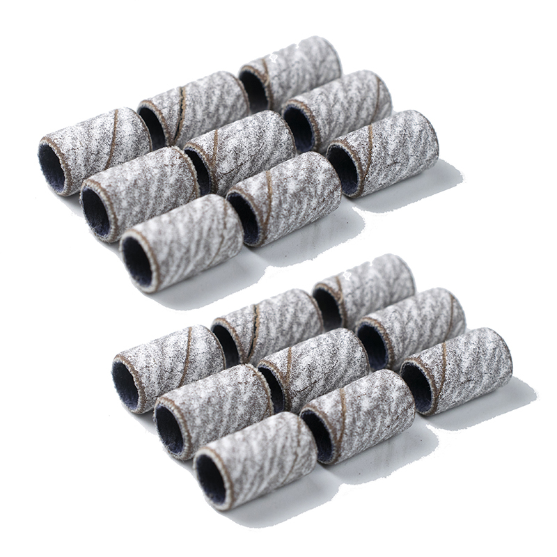 High quality manicure tools 80#, 100#, 120# grit small mandrel nail drill sanding band