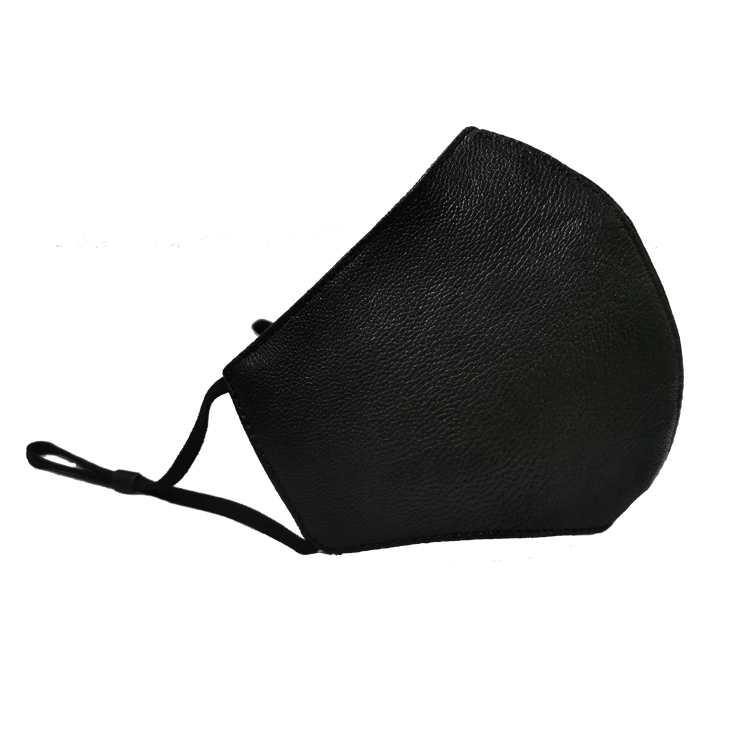 Lambskin Leather Designer Unisex Adjustable Anti Dust Face Mouth Cover Cotton Face Cover