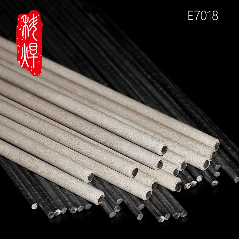 Welding Rod Welding Electrode E7018 2.6 3.15 4.0 5.0mm Carbon Steel E7016 Rod Ship's Class Gray White Chinese Manufactroy